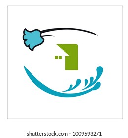 Logo, icon and vector for Cleaning And Maintenance