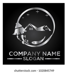 Logo, icon and vector for Cleaning And Maintenance