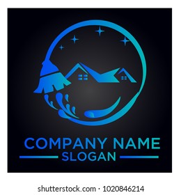 Logo, icon and vector for Cleaning And Maintenance