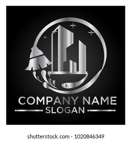 Logo, icon and vector for Cleaning And Maintenance