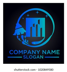 Logo, icon and vector for Cleaning And Maintenance