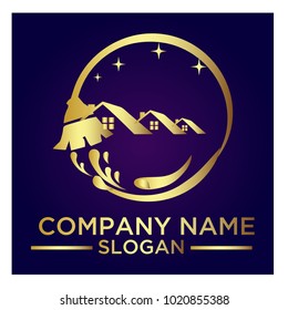 Logo, icon and vector for Cleaning And Maintenance