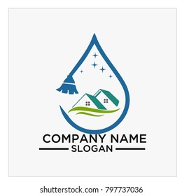 Logo, icon and vector for Cleaning And Maintenance