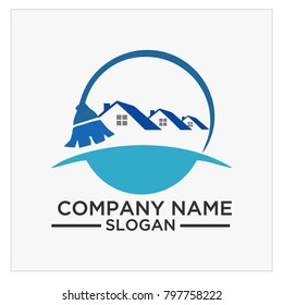 Logo, icon and vector for Cleaning And Maintenance. 