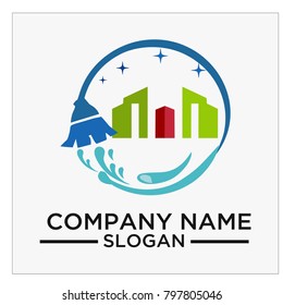 Logo, icon and vector for Cleaning And Maintenance
