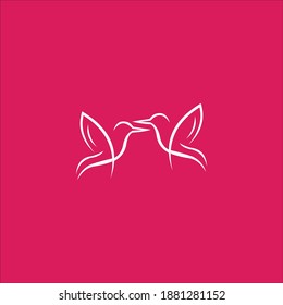 logo icon vector templet bird
