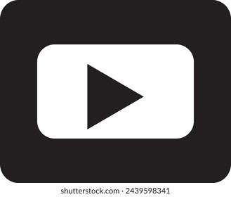 logo icone black and white