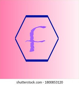 logo icons designed with color backgrounds, can be used for social media