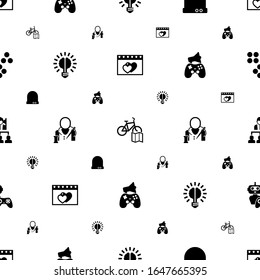 los iconos del logotipo se muestran sin problemas. Incluye citas rellenas editables, Mapa de alquiler de bicicletas, Tecnología Futura, Bombilla de Cerebro, sastre, Iconos publicitarios en el juego. iconos de logotipo para web y móvil.