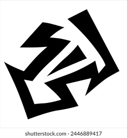 logo idea shape in vector