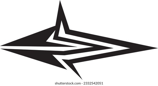 idea de logotipo en estilo de arte vectorial
