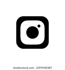  logo IG button icon Insta social media template Ideal version to be small