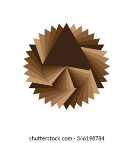 Logo Illustration Brown Toolbox