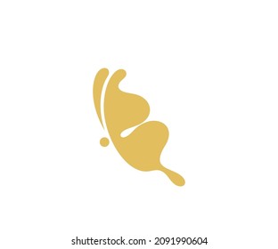 logo illustration of a butterfly