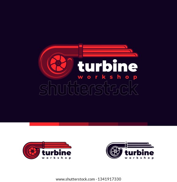 Logo and\
illustration for car shop and\
workshop