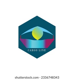 Ilustración de un buque de carga