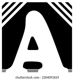ilustración de logotipo carta de diseño Cartel de invitación de marca de la caja de fondo