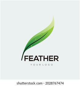 Logo-Illustration mit Farbverlauf-Stil