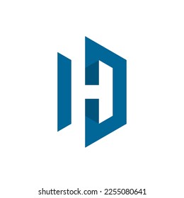 logo illustration of Initial H, resembling a door