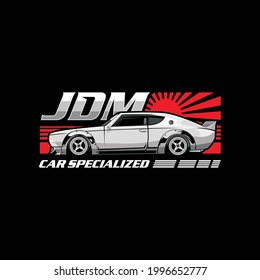 Logo Illustration For JDM Car Enthusiast
