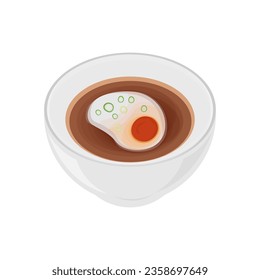 logo Illustration of Onsen Tamago Japanese Soft Cooked Egg