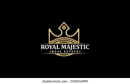 Logo Illustration Vector Graphic Crown Combined Stock Vector Royalty   Logo Illustration Vector Graphic Crown 260nw 2196914999 