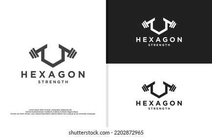 Logo-Illustration, Vektorgrafik von Gymnastikbranchen