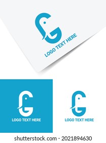 
Logo Illustration Vector Image with elephant image