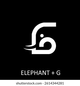
Logo Illustration Vector Image with elephant image