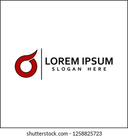Logo illustrationn of a circle object