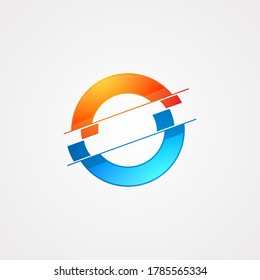 logo illustrations for applications and technology