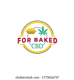 Logo illustrator vector for CBD 
