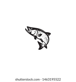 logo image of black and white fish