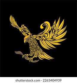 logo image of an eagle waving its wings