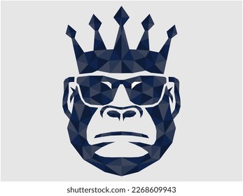 logo image of the monkey king with glasses