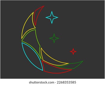 imagen del logo de la luna y las estrellas