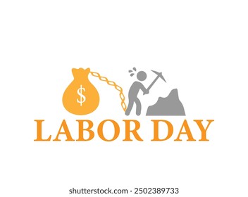 The Logo Incorporates Bold, Strong Typography To Convey The Resilience And Strength Of The Workforce. The Text May Include Phrases Like “Labor Day” Or “Honoring Workers” In A Clear.