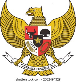 the logo of the Indonesian state symbol, namely Garuda Pancasila