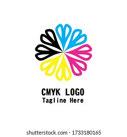 Logo for an industry in the field of printing, advertising, and publishing magazines, newspapers, flayers, brochures, pamphlets, company profiles, indoor and outdoor advertising