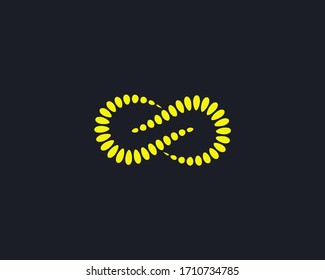 The logo of infinity .