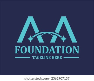 Logo A initial AA healthcare corporate 