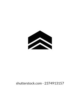 Logo a initial a capital modern digital management program