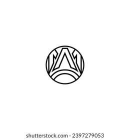Logo am initial am company business investing management