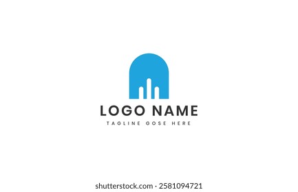 a logo initial design icon