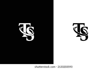 Logo The initial design of the letter TS