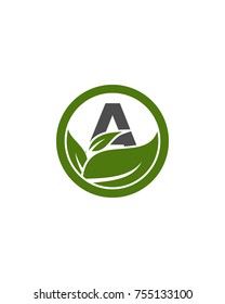 Logo A Initial For Health