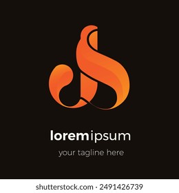 Logo initial JS with ovellapping concept