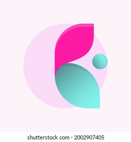 Logo Initial K For Beauty Concept Vector