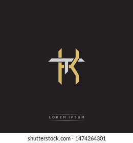 Logo Initial Kt K T Tk Stock Vector Royalty Free Logo Initial Kt K T Tk Stock Vector Royalty Free