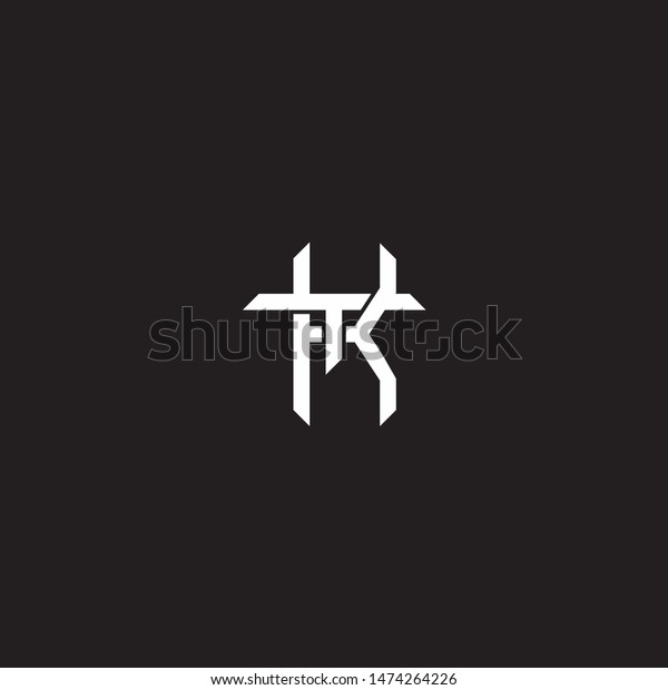 Logo Initial Kt K T Tk のベクター画像素材 ロイヤリティフリー 1474264226